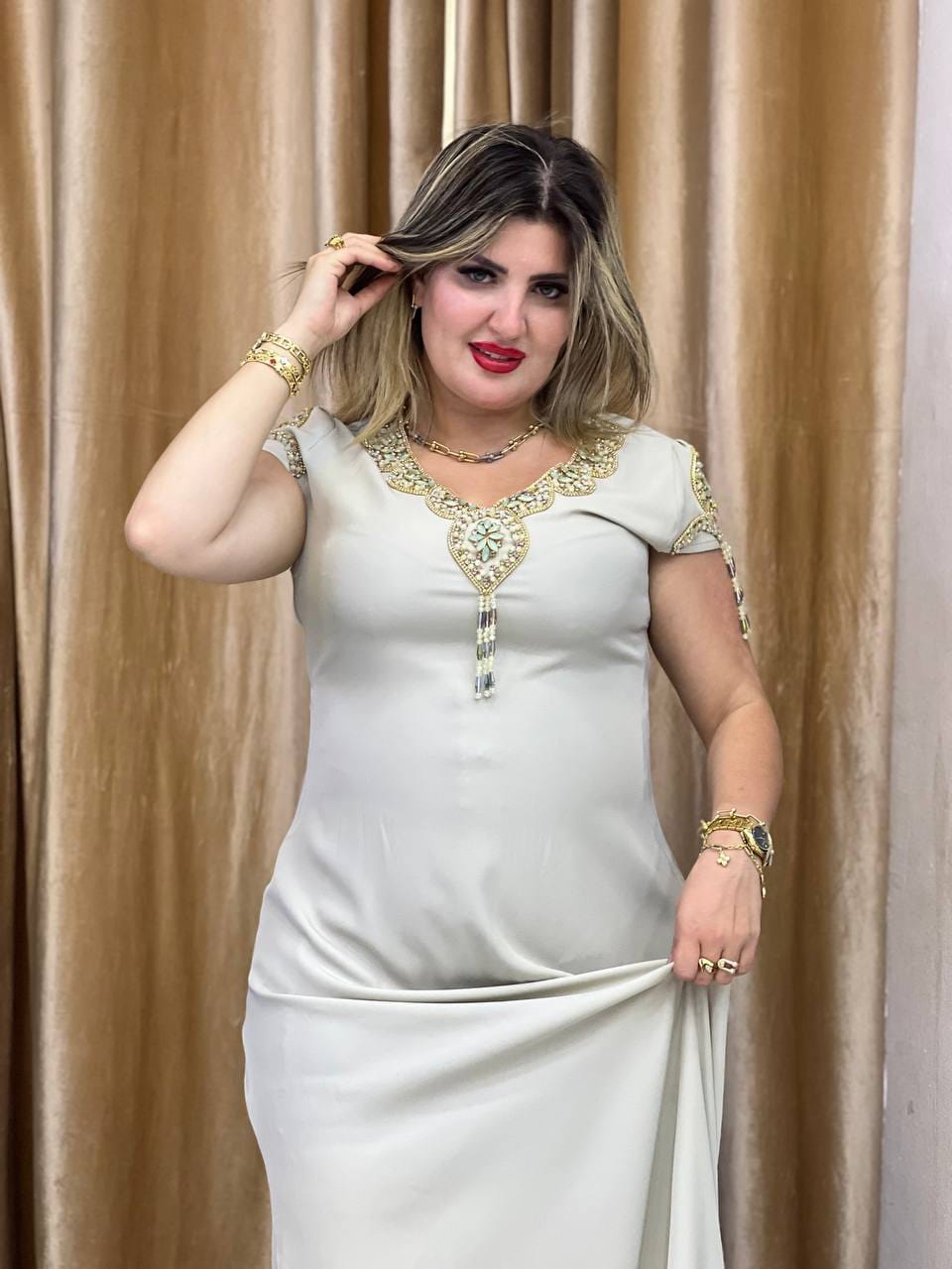 عروس في قفطان Diamantina Dress Alger