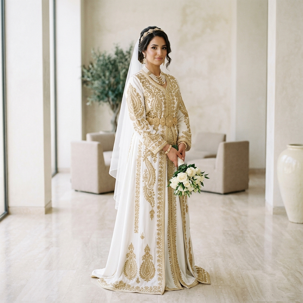 عروس في قفطان Diamantina Dress Alger